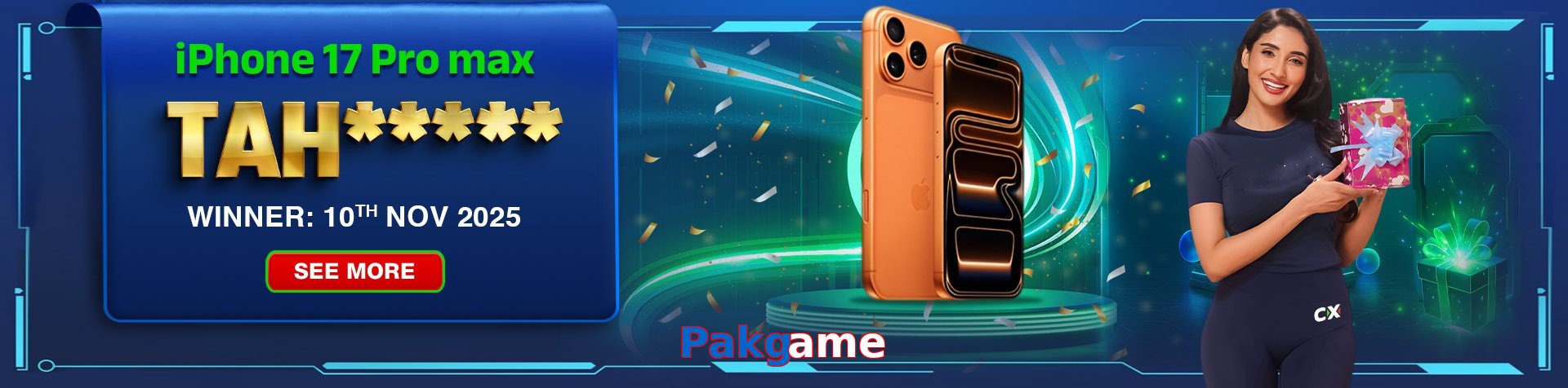 Pakgame game app for Pakistan players